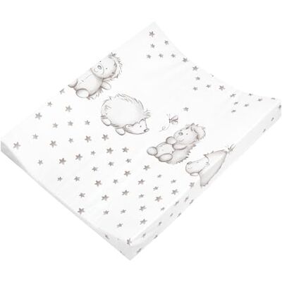 Julius Zöllner ® Aankleedkussen, 2 wiggen, 60 x 71 cm, zachte luieronderlegger, babyluieronderlegger, waterdichte folie, wasbaar, Made in Germany, Oeko-Tex Standard 100, egelfamilie Julius Zöllner ® Aankleedkussen, 2 wiggen, 60 x 71 cm, zachte luieronderlegger, babyluieronderlegger, waterdichte folie, wasbaar, Made in Germany, Oeko-Tex Standard 100, egelfamilie