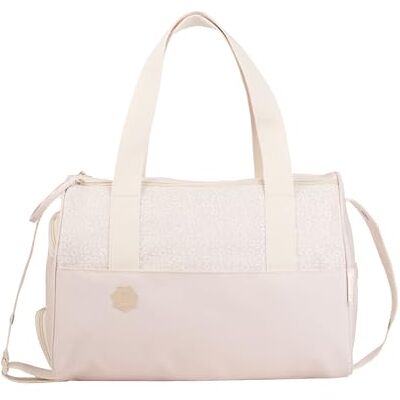 Badabulle Pocketstyle luiertas, grote inhoud 23 l, veel zakken, veel accessoires, inclusief aankleedkussen, crème Badabulle Pocketstyle luiertas, grote inhoud 23 l, veel zakken, veel accessoires, inclusief aankleedkussen, crème