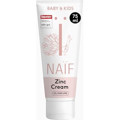 Naïf Ongeparfumeerde verschoningscrème 75 ml voor baby's en kinderen natuurlijke ingrediënten Naïf Ongeparfumeerde verschoningscrème 75 ml voor baby's en kinderen natuurlijke ingrediënten