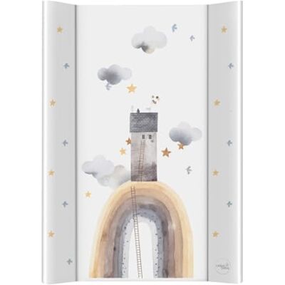 Ceba Baby Aankleedkussen, zacht, 50 x 70 cm, profiel, voor sterke ondergronden, gecertificeerd volgens Oeko-Tex Standard 100 (Rainbow Home) Ceba Baby Aankleedkussen, zacht, 50 x 70 cm, profiel, voor sterke ondergronden, gecertificeerd volgens Oeko-Tex Standard 100 (Rainbow Home)
