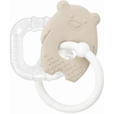 Nattou Anneau de dentition rafraîchissant en silicone Jouet de dentition pour bébé Anneau de dentition rafraîchissant pour bébé Anneau de dentition rafraîchissant Silicone sans BPA Argile Nattou Anneau de dentition rafraîchissant en silicone Jouet de dentition pour bébé Anneau de dentition rafraîchissant pour bébé Anneau de dentition rafraîchissant Silicone sans BPA Argile