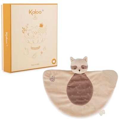 KALOO Doudou de Dentition Raton Laveur – Jouet Bébé en Micro-Velours et Silicone Souple Soulage les Gencives Matières Recyclées Cadeau Naissance Lavable Dès 6 Mois K208000 KALOO Doudou de Dentition Raton Laveur – Jouet Bébé en Micro-Velours et Silicone Souple Soulage les Gencives Matières Recyclées Cadeau Naissance Lavable Dès 6 Mois K208000