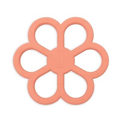 Jollein Babybijtring, bloem, koraalroze, bijthulp, BPA-vrij, siliconen bijtring, babyspeelgoed, verlicht tanddrukpijn Jollein Babybijtring, bloem, koraalroze, bijthulp, BPA-vrij, siliconen bijtring, babyspeelgoed, verlicht tanddrukpijn