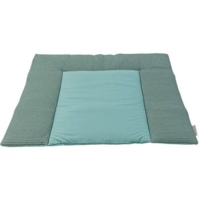 ULLENBOOM ® Aankleedkussen, 85 x 75 cm, wafelpatroon, saliegroen (Made in de EU), aankleedkussen, wasbaar en geschikt voor onderweg, overtrek 100% katoen, Öko-Tex 75 x 85 cm ULLENBOOM ® Aankleedkussen, 85 x 75 cm, wafelpatroon, saliegroen (Made in de EU), aankleedkussen, wasbaar en geschikt voor onderweg, overtrek 100% katoen, Öko-Tex 75 x 85 cm