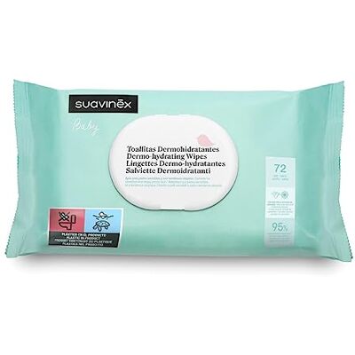 Suavinex 60 vochtige doekjes voor baby's Suavinex 60 vochtige doekjes voor baby's