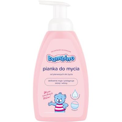 Bambino _Pianka do myciia od pierwszych dni ¨ycia 500 ml Bambino _Pianka do myciia od pierwszych dni ¨ycia 500 ml