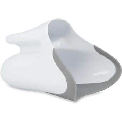 Nuby Hoofdspoeling voor baby's met zachte rand en pols, spoelbeker voor het haar, shampoospoeling voor badtijd, scheurbestendig aan de rand, 6 maanden Nuby Hoofdspoeling voor baby's met zachte rand en pols, spoelbeker voor het haar, shampoospoeling voor badtijd, scheurbestendig aan de rand, 6 maanden
