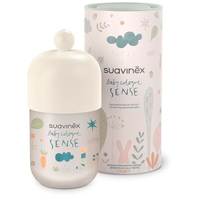 Suavinex , Baby Colonia Sense, Alcoholvrije cologne voor baby's en kinderen, dermatologisch getest, geschikt voor de gevoelige huid, duurzaam, 94% ingrediënten van natuurlijke oorsprong, 100 ml Suavinex , Baby Colonia Sense, Alcoholvrije cologne voor baby's en kinderen, dermatologisch getest, geschikt voor de gevoelige huid, duurzaam, 94% ingrediënten van natuurlijke oorsprong, 100 ml