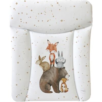 Ceba Baby ® Aankleedkussen, zachte aankleedmat, 50 x 70 cm, voor jongens en meisjes, waterdicht, wasbaar, Oeko-Tex Standard 100, gemaakt in de EU, bosvrienden Ceba Baby ® Aankleedkussen, zachte aankleedmat, 50 x 70 cm, voor jongens en meisjes, waterdicht, wasbaar, Oeko-Tex Standard 100, gemaakt in de EU, bosvrienden