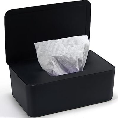 Cheerhom Baby vochtige doekjesdoos met deksel, doos voor vochtige doekjes, doos voor vochtige doekjes, doos voor nat toiletpapier, doos voor thuis en op kantoor Cheerhom Baby vochtige doekjesdoos met deksel, doos voor vochtige doekjes, doos voor vochtige doekjes, doos voor nat toiletpapier, doos voor thuis en op kantoor
