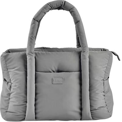 Béaba , Luiertas voor baby's, zeer praktisch, 10 binnen- en buitenzakken, geïntegreerde kinderwagenbevestiging, afneembare luiermat, geïsoleerde tas, Paris Puffy tas, ijsbruin Béaba , Luiertas voor baby's, zeer praktisch, 10 binnen- en buitenzakken, geïntegreerde kinderwagenbevestiging, afneembare luiermat, geïsoleerde tas, Paris Puffy tas, ijsbruin