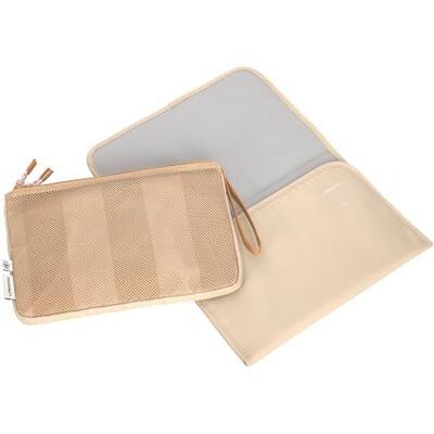 Lässig Babyluiertas met aankleedkussen voor onderweg/Casual Changing Organizer beige/camel Lässig Babyluiertas met aankleedkussen voor onderweg/Casual Changing Organizer beige/camel