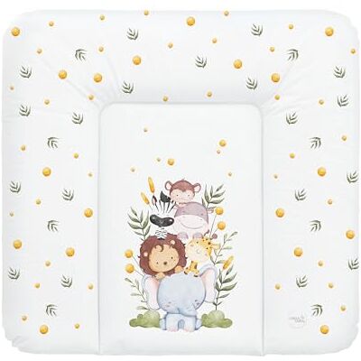 Ceba Baby Aankleedkussen zacht aankleedkussen wasbaar aankleedkussen voor meisjes en kinderen Öko-Tex gecertificeerd waterdicht 75 x 72 cm Happy Safari Ceba Baby Aankleedkussen zacht aankleedkussen wasbaar aankleedkussen voor meisjes en kinderen Öko-Tex gecertificeerd waterdicht 75 x 72 cm Happy Safari