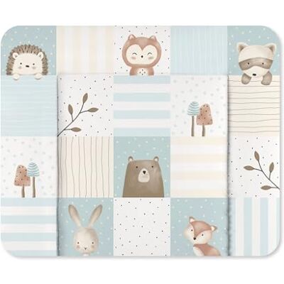 Julius Zöllner ® Softy verschoningskussen, zacht, 65 x 75 cm, verschoningsmat voor baby's, waterdichte en wasbare folie, Made in Germany, Öko-Tex Standard 100 Julius Zöllner ® Softy verschoningskussen, zacht, 65 x 75 cm, verschoningsmat voor baby's, waterdichte en wasbare folie, Made in Germany, Öko-Tex Standard 100