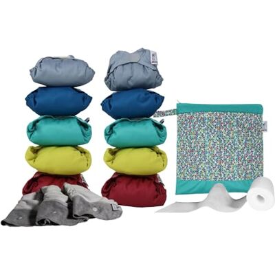 Close Pasgeboren baby stoffen luiers pak pop in herbruikbare milieuvriendelijke stoffen luiers voor baby's Close Pasgeboren baby stoffen luiers pak pop in herbruikbare milieuvriendelijke stoffen luiers voor baby's