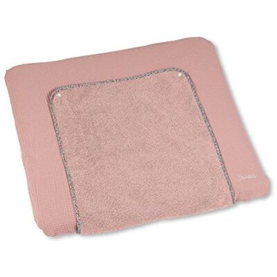 Sterntaler Baylee aankleedonderlegger, roze, 80 x 90 cm Sterntaler Baylee aankleedonderlegger, roze, 80 x 90 cm