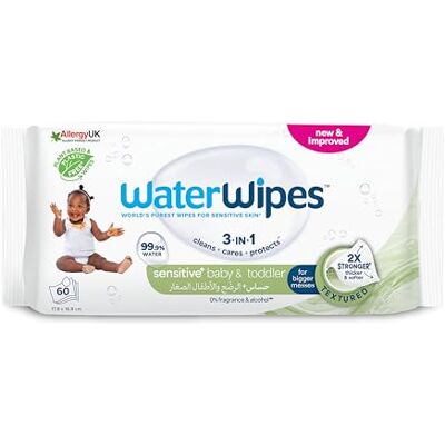 WaterWipes Weaning Baby Wipes babydoekjes, 60 stuks WaterWipes Weaning Baby Wipes babydoekjes, 60 stuks
