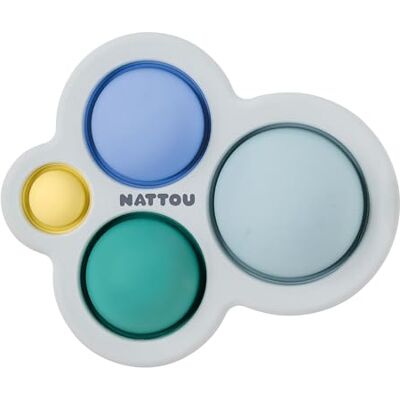 Nattou 875486 Pop It speelgoed, blauw Nattou 875486 Pop It speelgoed, blauw