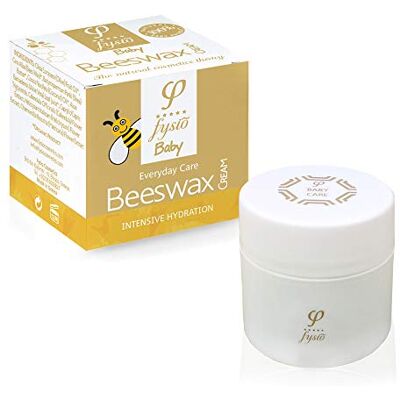 Fysio Luiercrème, natuurlijke luierverzorging voor baby's, zalf voor de gevoelige huid, biologische bijenwas, calendula, sheaboter en olijfolie, 50 ml Fysio Luiercrème, natuurlijke luierverzorging voor baby's, zalf voor de gevoelige huid, biologische bijenwas, calendula, sheaboter en olijfolie, 50 ml