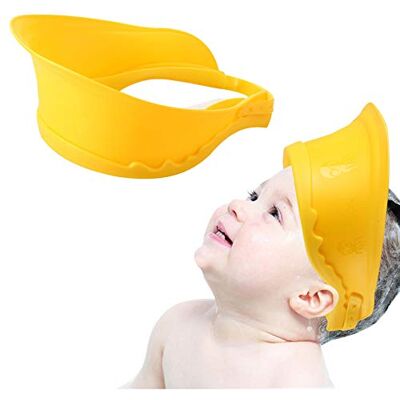 LUOXIYOUXUAN siliconen shampoo voor baby's en kinderen (geel) LUOXIYOUXUAN siliconen shampoo voor baby's en kinderen (geel)