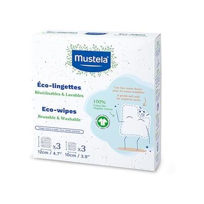 Mustela Maanden milieuvriendelijke doekjes (6 stuks), Mustela Maanden milieuvriendelijke doekjes (6 stuks),