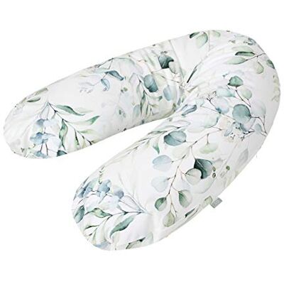 Rotho Babydesign Borstvoedingskussen, meerkleurig, 190 x 35 cm, vanaf 0 maanden, machinewasbaar, hypoallergeen, Nordic Garden Rotho Babydesign Borstvoedingskussen, meerkleurig, 190 x 35 cm, vanaf 0 maanden, machinewasbaar, hypoallergeen, Nordic Garden