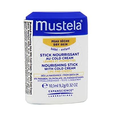 Mustela Voedende stick met koude crème, 10,1 ml Mustela Voedende stick met koude crème, 10,1 ml