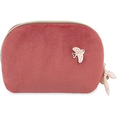 KALOO – Ma Trousse de Toilette Terracotta – Fourrure Douce + Accessoires (Carrés, Gant, Brosse) – Cadeau Naissance Élégant – Dès la Naissance – Lavable en Machine KALOO – Ma Trousse de Toilette Terracotta – Fourrure Douce + Accessoires (Carrés, Gant, Brosse) – Cadeau Naissance Élégant – Dès la Naissance – Lavable en Machine