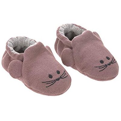 Lässig Babypantoffels voor baby's vanaf 6 maanden biologisch katoen GOTS eenheidsmaat / babyschoenen Little Chums Mouse Lässig Babypantoffels voor baby's vanaf 6 maanden biologisch katoen GOTS eenheidsmaat / babyschoenen Little Chums Mouse