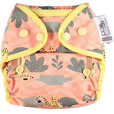 Close Pop-in enkele haken V2 bamboe, cheetah Close Pop-in enkele haken V2 bamboe, cheetah