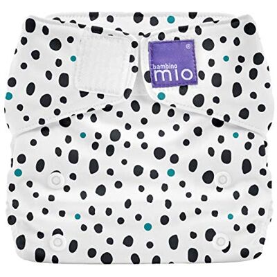 Mitac , Miosolo Classic All-in-One luier, gezonde en milieuvriendelijke laag, Dalmatische vlekken Mitac , Miosolo Classic All-in-One luier, gezonde en milieuvriendelijke laag, Dalmatische vlekken