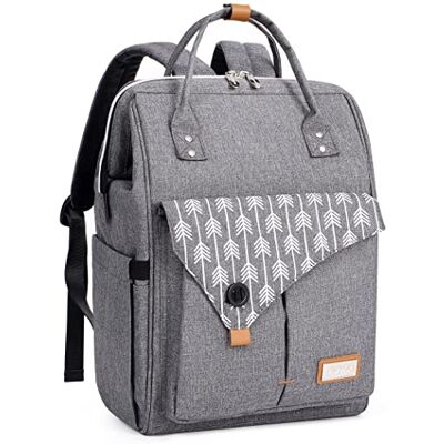 Lekebaby Luiertas voor baby's, grote capaciteit, reistas, voor baby's, koelkast, waterdicht, met aankleedkussen, pijlmotief Lekebaby Luiertas voor baby's, grote capaciteit, reistas, voor baby's, koelkast, waterdicht, met aankleedkussen, pijlmotief