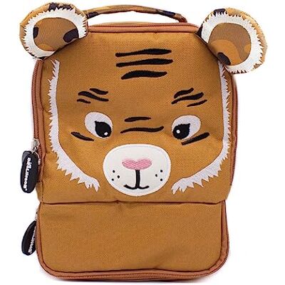 Les Déglingos LES DEGLINGOS RUGZAK VOOR KINDEREN SPECULOS DE TIGRE Lunchtas Picknick en snack Reizen PEVA Isolatie 26cm Oker Les Déglingos LES DEGLINGOS RUGZAK VOOR KINDEREN SPECULOS DE TIGRE Lunchtas Picknick en snack Reizen PEVA Isolatie 26cm Oker