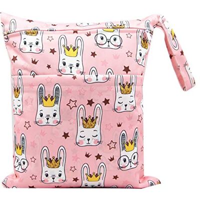 Zeako Winnie de Poeh Stofzak voor baby's, herbruikbaar, wasbaar, neuszak van stof, waterdicht, organizer voor peuters, reizen, sportschool, strand, zwembad, konijntje Zeako Winnie de Poeh Stofzak voor baby's, herbruikbaar, wasbaar, neuszak van stof, waterdicht, organizer voor peuters, reizen, sportschool, strand, zwembad, konijntje