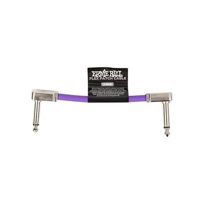 Ernie Ball Flex-patchkabel, 7,5 cm, paars, eenheid Ernie Ball Flex-patchkabel, 7,5 cm, paars, eenheid