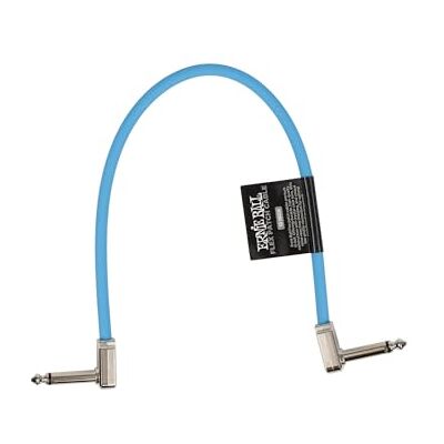 Ernie Ball Flex-patchkabel, 30 cm, blauw, eenheid Ernie Ball Flex-patchkabel, 30 cm, blauw, eenheid