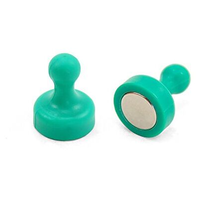 first4magnets Magnet Expert Magneet, kegelvorm, 19 mm diameter x 25 mm, groen, 2 stuks first4magnets Magnet Expert Magneet, kegelvorm, 19 mm diameter x 25 mm, groen, 2 stuks