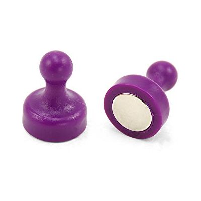first4magnets Magnet Expert High Power Magneet, 19 mm diameter x 25 mm hoogte, violet, 2 stuks first4magnets Magnet Expert High Power Magneet, 19 mm diameter x 25 mm hoogte, violet, 2 stuks