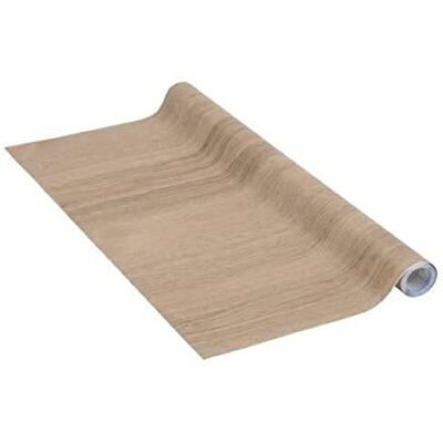 Venilia Perfect Fix® Grenen, taupe, kleeffolie, houtlook, meubelfolie, zelfklevend, 45 cm x 2 m, 170 µm (dikte: 0,17 mm), 53336 Venilia Perfect Fix® Grenen, taupe, kleeffolie, houtlook, meubelfolie, zelfklevend, 45 cm x 2 m, 170 µm (dikte: 0,17 mm), 53336