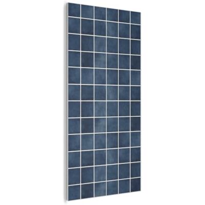 MuchoWow © Wandpaneel, 80 x 160 cm, decoratief, akoestisch, vilt, akoestische panelen, binnen, tegels, modern, blauw MuchoWow © Wandpaneel, 80 x 160 cm, decoratief, akoestisch, vilt, akoestische panelen, binnen, tegels, modern, blauw