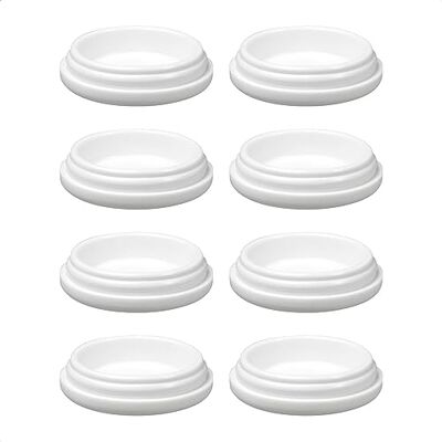 QuickClick Wagner ® 15834300 vervangende glijders van Extreme kunststof, diameter 25 mm, 8 stuks, voor basis Ø 25 mm, Made in Germany QuickClick Wagner ® 15834300 vervangende glijders van Extreme kunststof, diameter 25 mm, 8 stuks, voor basis Ø 25 mm, Made in Germany