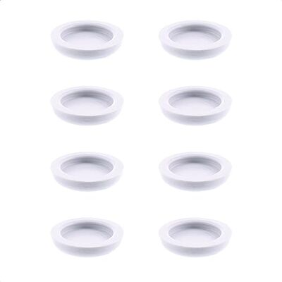 QuickClick Wagner ® 15793100 8 stuks Hyper Slim kunststof stoelglijders Ø 20 mm voor basis Ø 20 mm Made in Germany QuickClick Wagner ® 15793100 8 stuks Hyper Slim kunststof stoelglijders Ø 20 mm voor basis Ø 20 mm Made in Germany