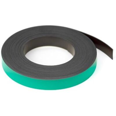first4magnets ™ F4MF12G-1 magneetband 12,7 mm breed x 0,76 mm dik, groen (12,7 x 0,76 mm x 5 m), zilver first4magnets ™ F4MF12G-1 magneetband 12,7 mm breed x 0,76 mm dik, groen (12,7 x 0,76 mm x 5 m), zilver