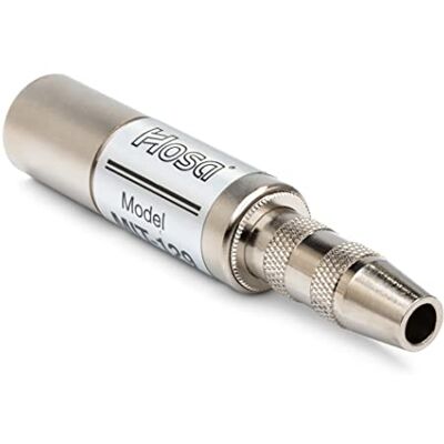 Hosa MIT-129 TS naar XLR3H transformator voor microfoon Z Hosa MIT-129 TS naar XLR3H transformator voor microfoon Z