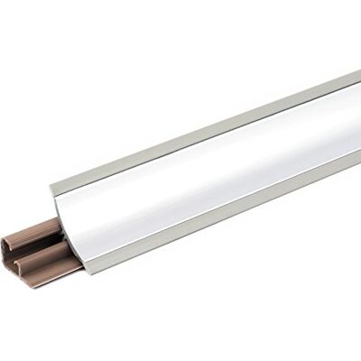DQ-PP Afdichting voor werkblad – 1,5 m – kleur: aluminium – 23 mm – pvc DQ-PP Afdichting voor werkblad – 1,5 m – kleur: aluminium – 23 mm – pvc