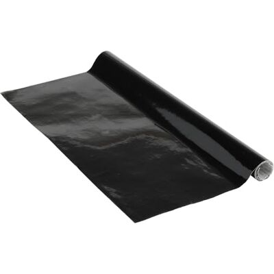 Venilia Zelfklevend papier mat zwart 67,5 cm x 1,5 m, dikte 95μ zelfklevende meubelfolie en keuken, decoratieve folie, behang ftalaatvrij pvc Made in EU Venilia Zelfklevend papier mat zwart 67,5 cm x 1,5 m, dikte 95μ zelfklevende meubelfolie en keuken, decoratieve folie, behang ftalaatvrij pvc Made in EU