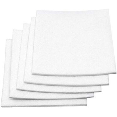 Adsamm ® Viltpads, zelfklevend, 100 x 100 mm, wit, vierkant, zelfklevende meubelglijders met een viltdikte van 3,5 mm, hoogwaardige kwaliteit Adsamm ® Viltpads, zelfklevend, 100 x 100 mm, wit, vierkant, zelfklevende meubelglijders met een viltdikte van 3,5 mm, hoogwaardige kwaliteit