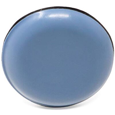 Adsamm ® ®, 16 PTFE glijders, diameter 30 mm, grijs en blauw, rond, hoogwaardige zelfklevende glijders Adsamm ® ®, 16 PTFE glijders, diameter 30 mm, grijs en blauw, rond, hoogwaardige zelfklevende glijders