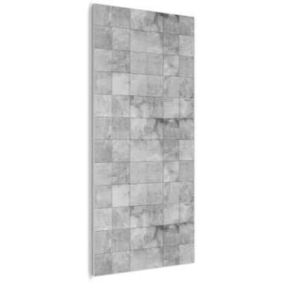 MuchoWow © Akoestisch paneel, 80 x 160 cm, decoratief, wandbekleding, akoestische panelen, vilt, geluidsisolerende plaat, wandpanelen grijs wit structuren tegels MuchoWow © Akoestisch paneel, 80 x 160 cm, decoratief, wandbekleding, akoestische panelen, vilt, geluidsisolerende plaat, wandpanelen grijs wit structuren tegels
