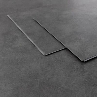 ML DESIGN modern living ML-Design Pvc-tegel voor binnen, vloerbedekking vinyl, grijs, donker betoneffect, gebruiksklasse 34, waterdicht, antislip, geluidsisolatie, dikte 4,2 mm, 10 messen / 1,86 m² ML DESIGN modern living ML-Design Pvc-tegel voor binnen, vloerbedekking vinyl, grijs, donker betoneffect, gebruiksklasse 34, waterdicht, antislip, geluidsisolatie, dikte 4,2 mm, 10 messen / 1,86 m²